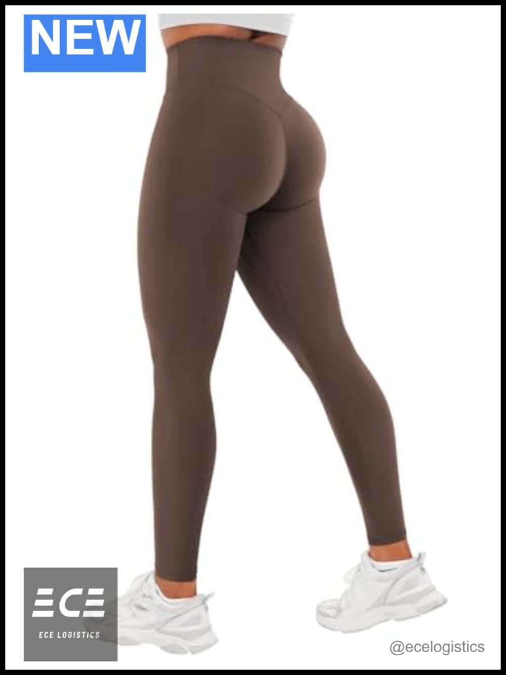 Women High Waisted Seamless Leggings V-Shaped Waistband Gym Yoga Pants